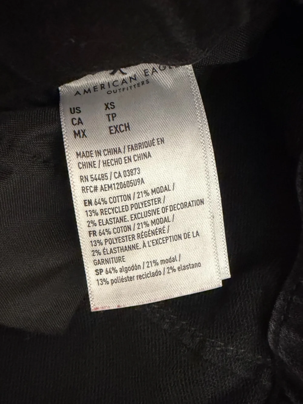 American Eagle Dreamy Drape Cozy Baggy Jeans - Picture 6 of 6